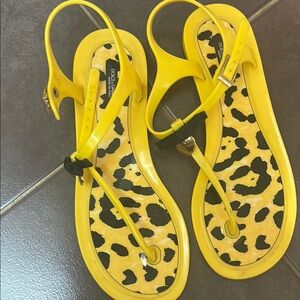 Dolce & Gabbana Yellow Sandals
